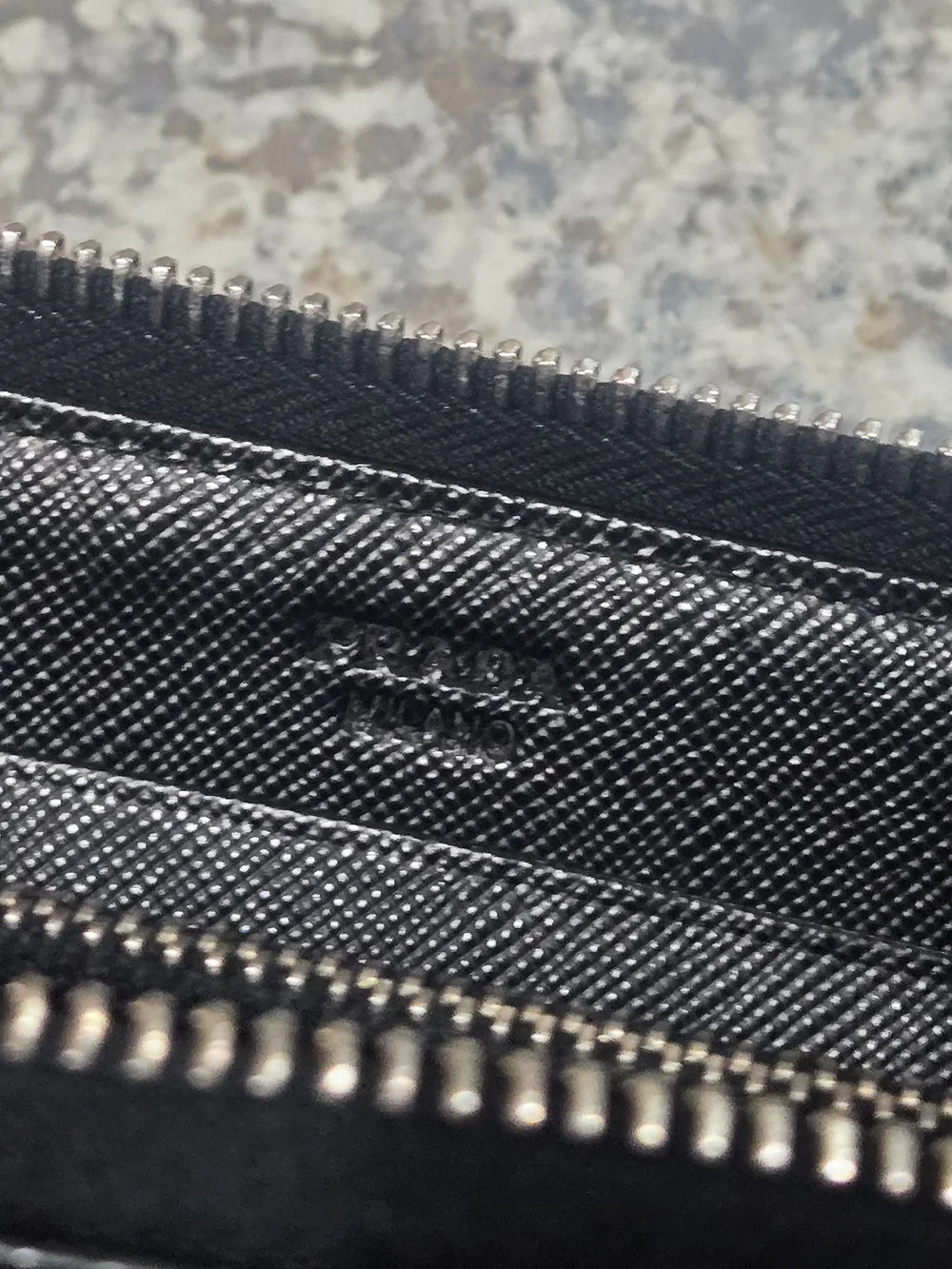 Prada black saffiano